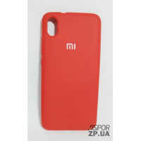 Накладка (з мікрофіброю) Silk Original Full Cover для Xiaomi Redmi 7A- №14 червоний Накладка (з мікрофіброю) Silk Original Full Cover для Xiaomi Redmi 7A- №14 червоний