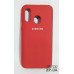 Накладка (з мікрофіброю) Silk Original Full Cover для Samsung A40/A405- №25 камелія