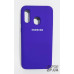 Накладка (з мікрофіброю) Silk Original Full Cover для Samsung A40/A405- №36 фіолетовий