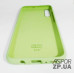 Накладка (з мікрофіброю) Silk Original Full Cover для Samsung A70/A705- №1 м`ятно- зелений