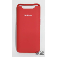 Накладка (з мікрофіброю) Silk Original Full Cover для Samsung A80/A90- №25 камелія