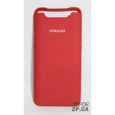 Накладка (з мікрофіброю) Silk Original Full Cover для Samsung A80/A90- №25 камелія Накладка (з мікрофіброю) Silk Original Full Cover для Samsung A80/A90- №25 камелія