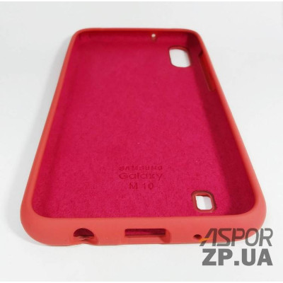 Накладка (з мікрофіброю) Silk Original Full Cover для Samsung M10/M105- №25 камелія