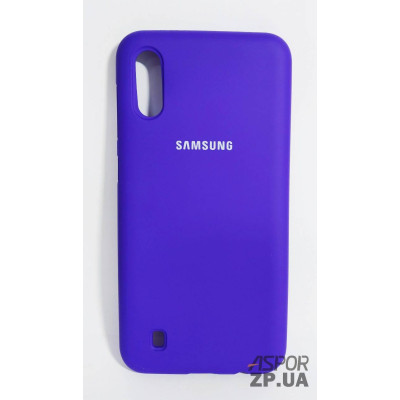 Накладка (з мікрофіброю) Silk Original Full Cover для Samsung M10/M105- №36 фіолетовий Накладка (з мікрофіброю) Silk Original Full Cover для Samsung M10/M105- №36 фіолетовий