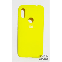 Накладка (з мікрофіброю) Silk Original Full Cover для Xiaomi Redmi 7- №43 яскраво-жовтий