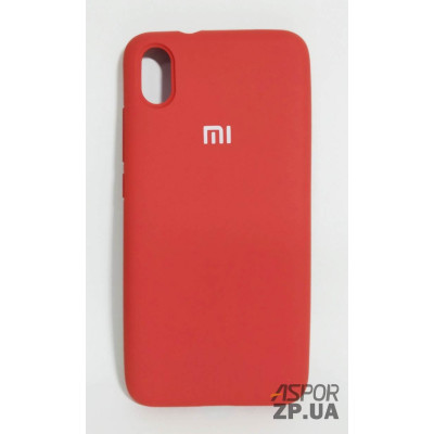 Накладка (з мікрофіброю) Silk Original Full Cover для Xiaomi Redmi 7A- №25 камелія