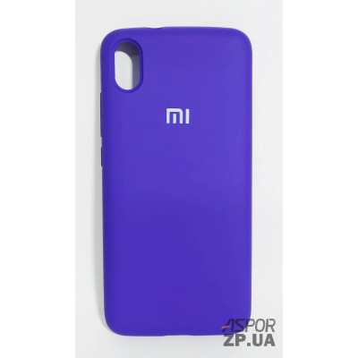 Накладка (з мікрофіброю) Silk Original Full Cover для Xiaomi Redmi 7A- №36 фіолетовий