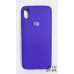 Накладка (з мікрофіброю) Silk Original Full Cover для Xiaomi Redmi 7A- №36 фіолетовий