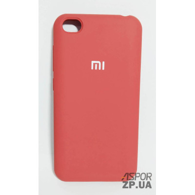 Накладка (з мікрофіброю) Silk Original Full Cover для Xiaomi Redmi Go- №25 камелія