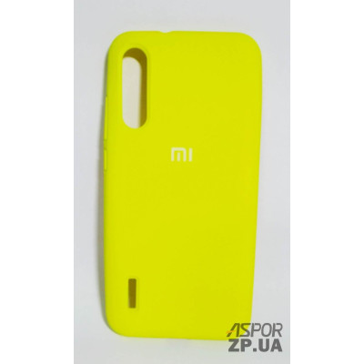 Накладка (з мікрофіброю) Silk Original Full Cover для Xiaomi MI A3/CC9e- №43 яскраво-жовтий Накладка (з мікрофіброю) Silk Original Full Cover для Xiaomi MI A3/CC9e- №43 яскраво-жовтий