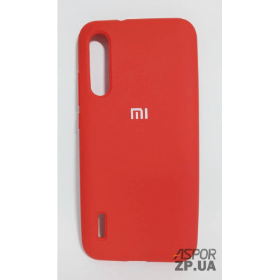 Накладка (з мікрофіброю) Silk Original Full Cover для Xiaomi MI A3/CC9e- №14 червоний Накладка (з мікрофіброю) Silk Original Full Cover для Xiaomi MI A3/CC9e- №14 червоний
