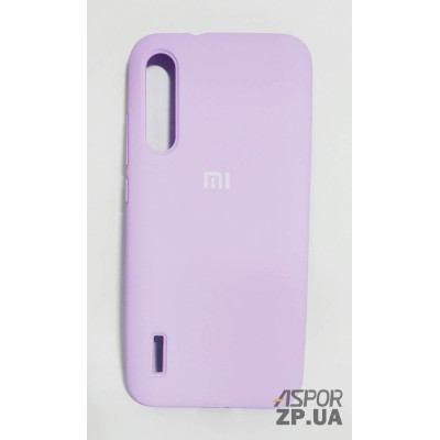 Накладка (з мікрофіброю) Silk Original Full Cover для Xiaomi MI A3/CC9e- №7 лаванда Накладка (з мікрофіброю) Silk Original Full Cover для Xiaomi MI A3/CC9e- №7 лаванда