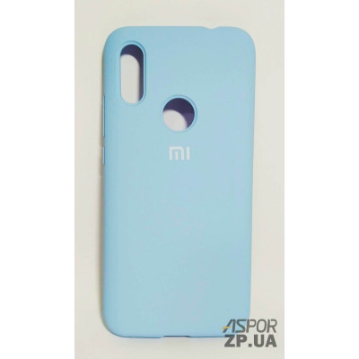 Накладка (з мікрофіброю) Silk Original Full Cover для Xiaomi Redmi 7- №5 Лилак