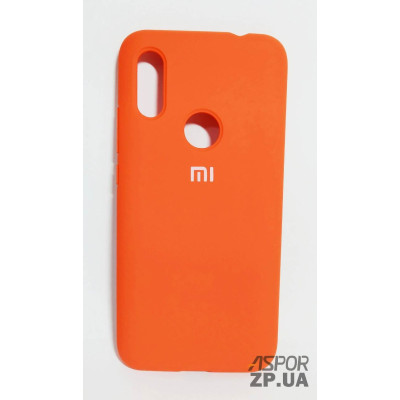 Накладка (з мікрофіброю) Silk Original Full Cover для Xiaomi Redmi 7- №13 помаранчевий