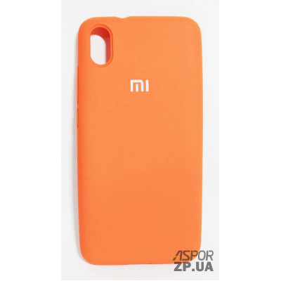 Накладка (з мікрофіброю) Silk Original Full Cover для Xiaomi Redmi 7A- №13 помаранчевий