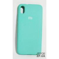 Накладка (з мікрофіброю) Silk Original Full Cover для Xiaomi Redmi 7A- №21 синій океан