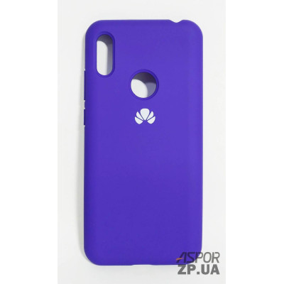 Накладка (з мікрофіброю) Silk Original Full Cover для Huawei Honor 8A/Y6 Prime 2019- №36 фіолетовий Накладка (з мікрофіброю) Silk Original Full Cover для Huawei Honor 8A/Y6 Prime 2019- №36 фіолетовий