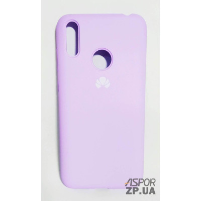 Накладка (з мікрофіброю) Silk Original Full Cover для Huawei Honor 8C- №7 лаванда Накладка (з мікрофіброю) Silk Original Full Cover для Huawei Honor 8C- №7 лаванда