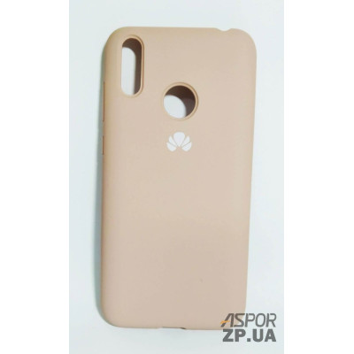 Накладка (з мікрофіброю) Silk Original Full Cover для Huawei Honor 8C- №1 пісочно- рожевий Накладка (з мікрофіброю) Silk Original Full Cover для Huawei Honor 8C- №1 пісочно- рожевий