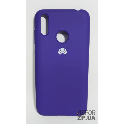 Накладка (з мікрофіброю) Silk Original Full Cover для Huawei Honor 8C- №36 фіолетовий Накладка (з мікрофіброю) Silk Original Full Cover для Huawei Honor 8C- №36 фіолетовий