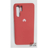 Накладка (з мікрофіброю) Silk Original Full Cover для Huawei P30 Pro- №25 камелія