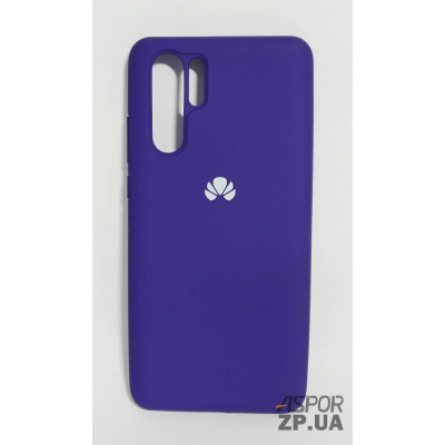 Накладка (з мікрофіброю) Silk Original Full Cover для Huawei P30 Pro- №36 фіолетовий Накладка (з мікрофіброю) Silk Original Full Cover для Huawei P30 Pro- №36 фіолетовий