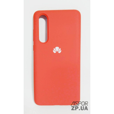 Накладка (з мікрофіброю) Silk Original Full Cover для Huawei P30- №25 камелія Накладка (з мікрофіброю) Silk Original Full Cover для Huawei P30- №25 камелія
