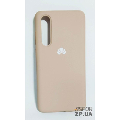 Накладка (з мікрофіброю) Silk Original Full Cover для Huawei P30- №1 пісочно- рожевий Накладка (з мікрофіброю) Silk Original Full Cover для Huawei P30- №1 пісочно- рожевий