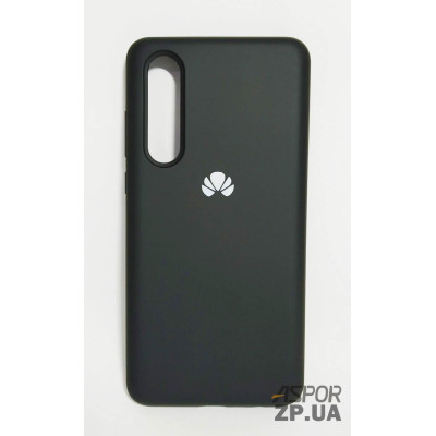 Накладка (з мікрофіброю) Silk Original Full Cover для Huawei P30- №18 чорний Накладка (з мікрофіброю) Silk Original Full Cover для Huawei P30- №18 чорний