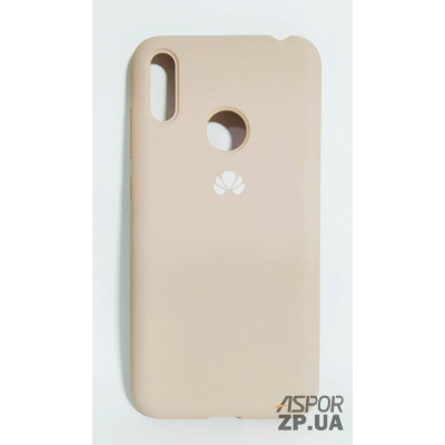 Накладка (з мікрофіброю) Silk Original Full Cover для Huawei Y7 Prime 2019- №1 пісочно- рожевий Накладка (з мікрофіброю) Silk Original Full Cover для Huawei Y7 Prime 2019- №1 пісочно- рожевий