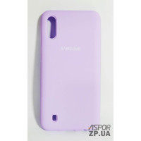 Накладка (з мікрофіброю) Silk Original Full Cover для Samsung M10/M105- №7 лаванда