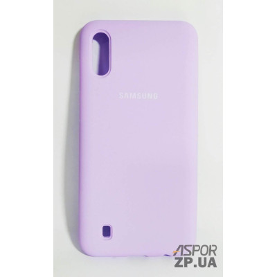 Накладка (з мікрофіброю) Silk Original Full Cover для Samsung M10/M105- №7 лаванда Накладка (з мікрофіброю) Silk Original Full Cover для Samsung M10/M105- №7 лаванда