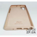 Накладка (з мікрофіброю) Silk Original Full Cover для Samsung Note 10 Pro/Note 10 Plus- №1 пісочно- рожевий