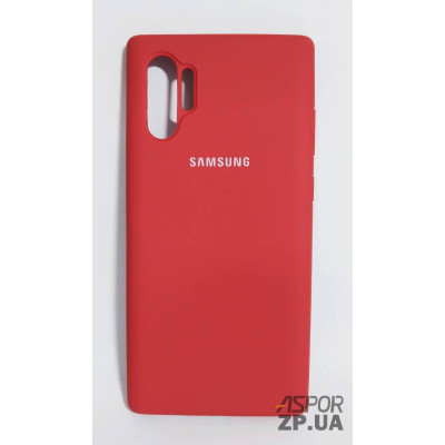 Накладка (з мікрофіброю) Silk Original Full Cover для Samsung Note 10 Pro/Note 10 Plus- №25 камелія Накладка (з мікрофіброю) Silk Original Full Cover для Samsung Note 10 Pro/Note 10 Plus- №25 камелія