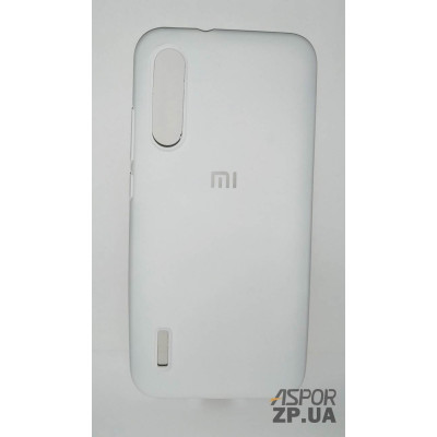 Накладка (з мікрофіброю) Silk Original Full Cover для Xiaomi MI A3/CC9e- №9 білий Накладка (з мікрофіброю) Silk Original Full Cover для Xiaomi MI A3/CC9e- №9 білий