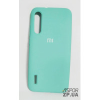 Накладка (з мікрофіброю) Silk Original Full Cover для Xiaomi MI A3/CC9e- №21 синій океан