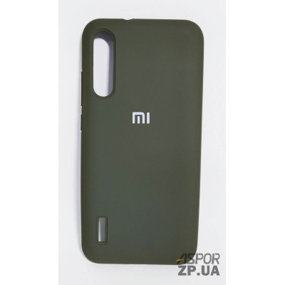 Накладка (з мікрофіброю) Silk Original Full Cover для Xiaomi MI A3/CC9e- №41 темно- оливковий Накладка (з мікрофіброю) Silk Original Full Cover для Xiaomi MI A3/CC9e- №41 темно- оливковий