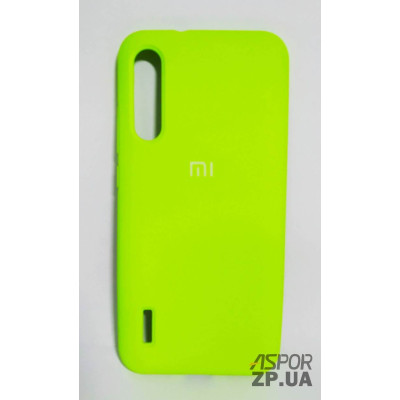 Накладка (з мікрофіброю) Silk Original Full Cover для Xiaomi MI A3/CC9e- №39 яскраво- салатовий Накладка (з мікрофіброю) Silk Original Full Cover для Xiaomi MI A3/CC9e- №39 яскраво- салатовий