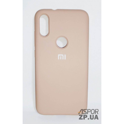 Накладка (з мікрофіброю) Silk Original Full Cover для Xiaomi MI Play- №1 пісочно- рожевий Накладка (з мікрофіброю) Silk Original Full Cover для Xiaomi MI Play- №1 пісочно- рожевий
