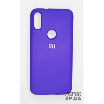 Накладка (з мікрофіброю) Silk Original Full Cover для Xiaomi MI Play- №36 фіолетовий Накладка (з мікрофіброю) Silk Original Full Cover для Xiaomi MI Play- №36 фіолетовий