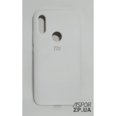 Накладка (з мікрофіброю) Silk Original Full Cover для Xiaomi Redmi 7- №9 білий