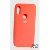 Накладка (з мікрофіброю) Silk Original Full Cover для Xiaomi Redmi 7- №29 кораловий