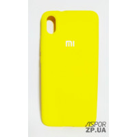 Накладка (з мікрофіброю) Silk Original Full Cover для Xiaomi Redmi 7A- №4 жовтий