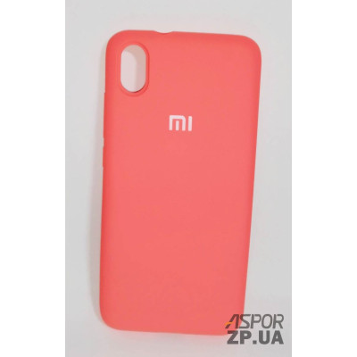 Накладка (з мікрофіброю) Silk Original Full Cover для Xiaomi Redmi 7A- №29 кораловий