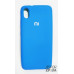 Накладка (з мікрофіброю) Silk Original Full Cover для Xiaomi Redmi 7A- №3 королевскій- синій