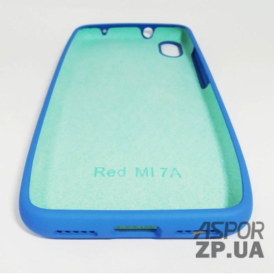 Накладка (з мікрофіброю) Silk Original Full Cover для Xiaomi Redmi 7A- №3 королевскій- синій