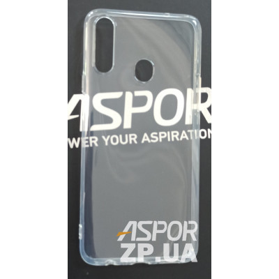 Накладка SMTT Soft Touch для Samsung A20s/A207 в тех. упаковці- прозорий Накладка SMTT Soft Touch для Samsung A20s/A207 в тех. упаковці- прозорий