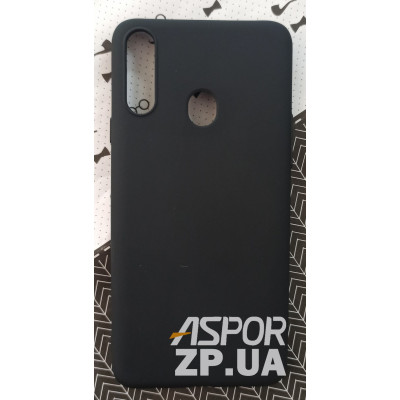 Накладка SMTT Soft Touch для Samsung A20s/A207 в тех. упаковці- чорний Накладка SMTT Soft Touch для Samsung A20s/A207 в тех. упаковці- чорний