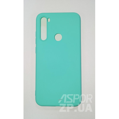 Накладка SMTT Soft Touch для Xiaomi Redmi Note 8 в тех. упаковці- бірюзовий Накладка SMTT Soft Touch для Xiaomi Redmi Note 8 в тех. упаковці- бірюзовий