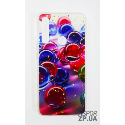 Накладка прозора з малюнком для Huawei P Smart Z/Honor 9X- Кульки Накладка прозора з малюнком для Huawei P Smart Z/Honor 9X- Кульки